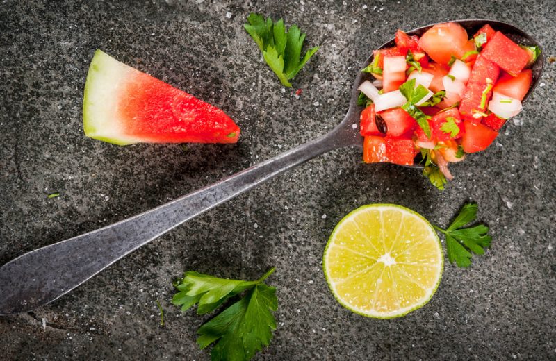 Seedless Watermelon Fire and Ice Salsa