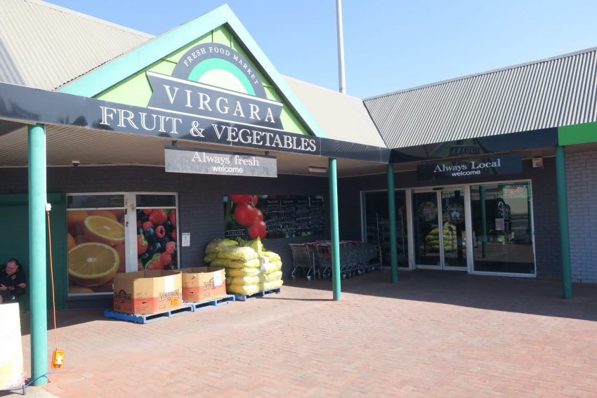 The front of Virgara Fruit & Veg