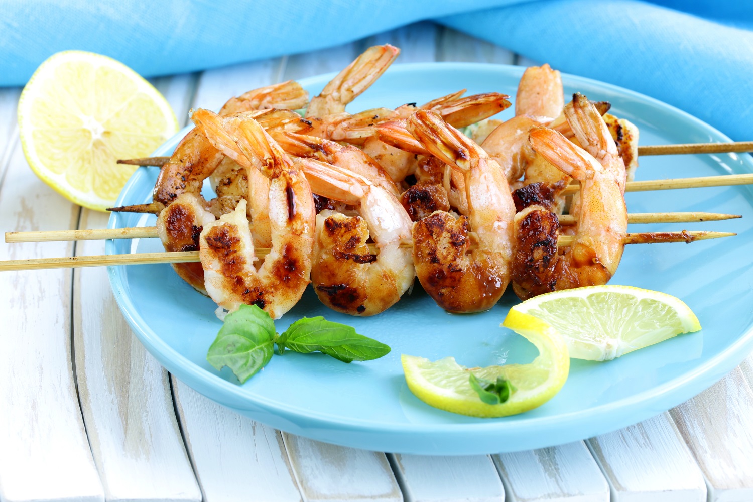 Grilled Pacific Prawns with Lime Ginger Marinade - A Better Choice