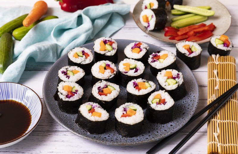 Rainbow Veggie Sushi | A Better Choice