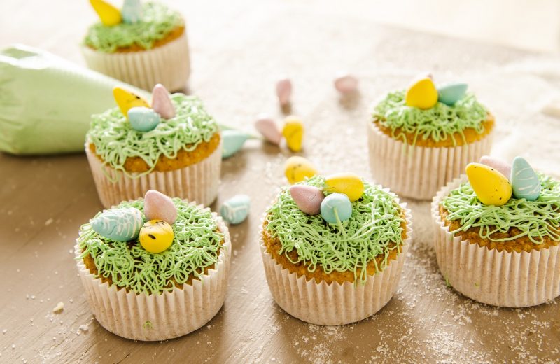 Easter Passionfruit Cupcakes